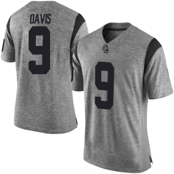 Men's USC Trojans Raesjon Davis Football Jersey - Limited Gray