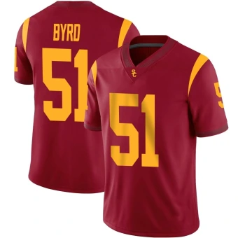 Men's USC Trojans Solomon Byrd Cardinal Football Jersey - Game