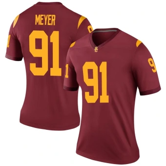 Women's USC Trojans Gavin Meyer Cardinal Football Jersey - Legend