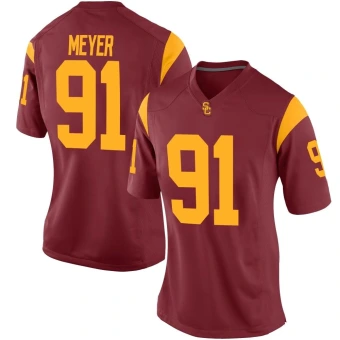 Women's USC Trojans Gavin Meyer Cardinal Football Jersey - Replica